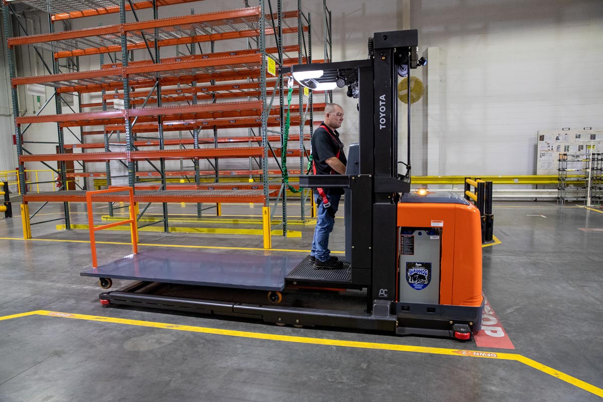 Toyota Furniture Order Picker forklift